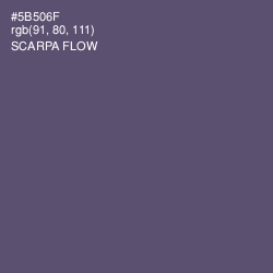 #5B506F - Scarpa Flow Color Image